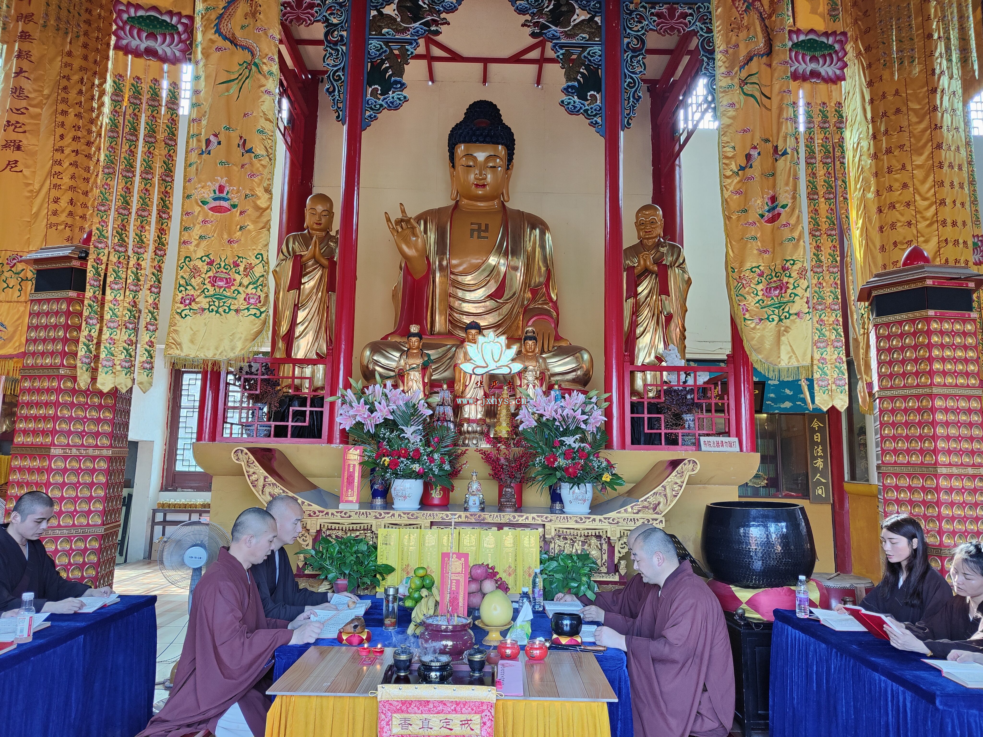 天游8线路检测中心七月三十日地藏王菩萨圣诞法会圆满